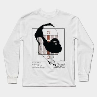 Beard aesthetics version 9 Long Sleeve T-Shirt